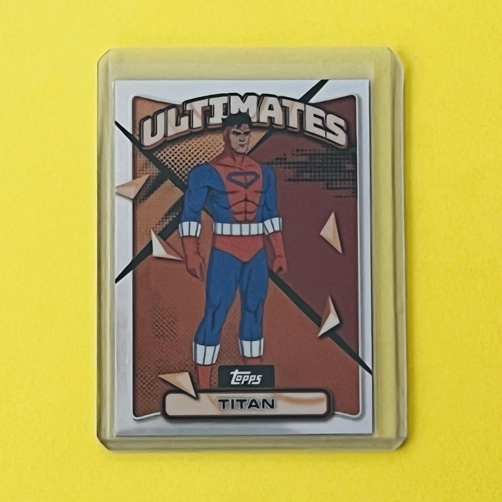 2025 Topps Finest Marvel Titan #6 ULTIMATES Refractor Insert
